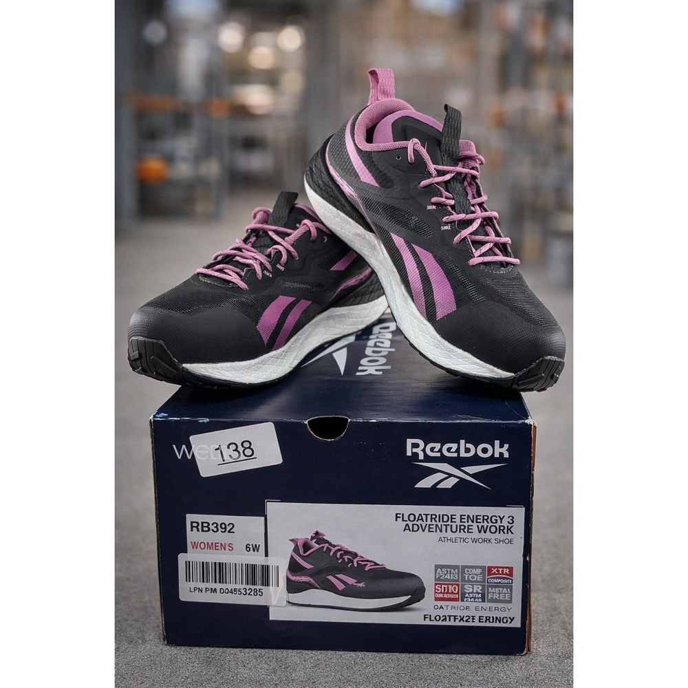 Reebok Floatride Energy 3 Adventure Work Shoes Women's 6W Safety Toe